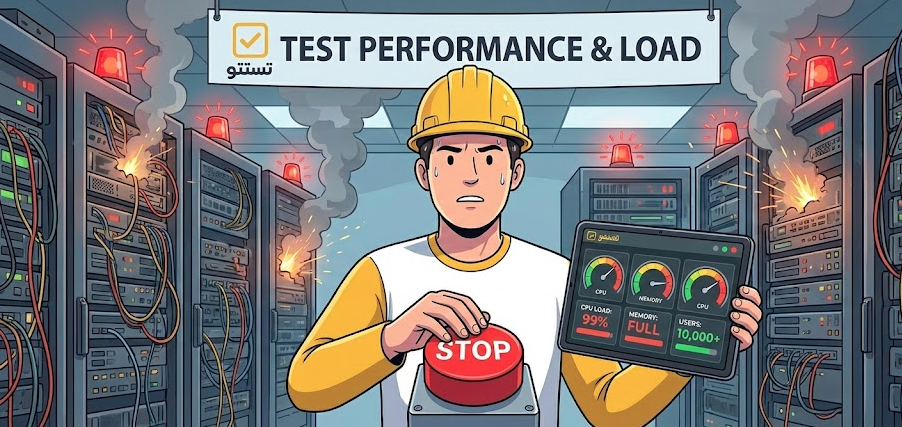تست پرفورمنس و بار (Performance & Load)؛ قبل از اینکه موفقیت، سرور هایتان را ذوب کند!