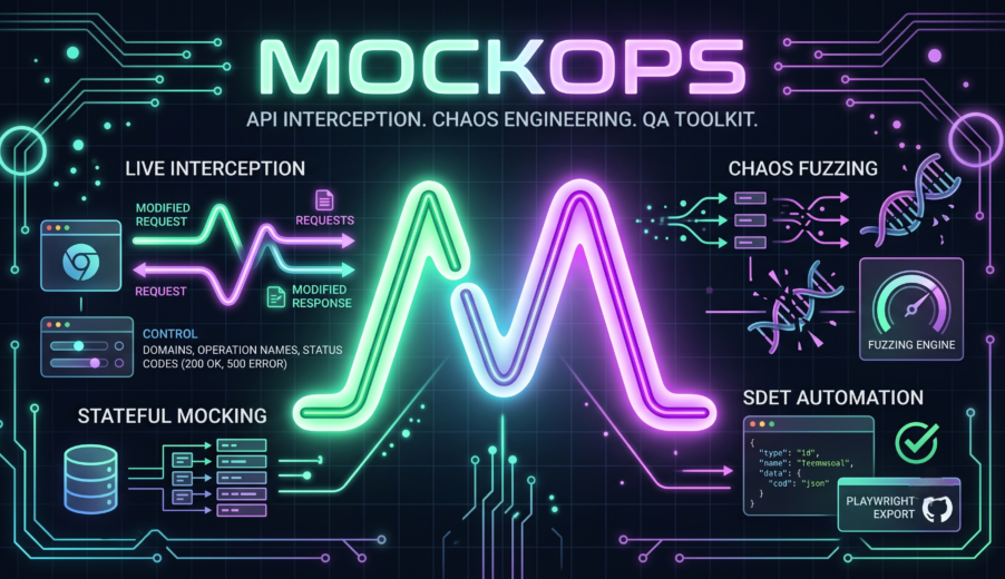 افزونه کروم MockOps